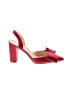 Jessica Simpson Color Block Red Heels Size 8 - photo 1