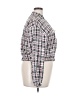 Fashion Nova Checkered-gingham White Jacket Size 1X - photo 4