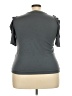 Blu Pepper Gray Short Sleeve Top Size 3X - photo 2
