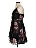 Windsor 100% Polyester Floral Black Cocktail Dress Size S - photo 5