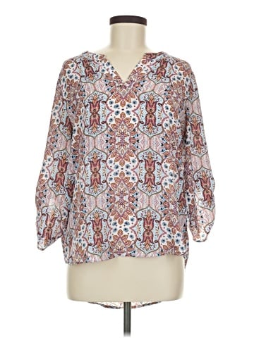 Pink Republic 3/4 Sleeve Blouse (view 1)