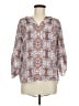 Pink Republic White 3/4 Sleeve Blouse Size M - photo 1