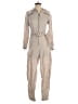 WeWoreWhat 100% Linen Metallic Tan Jumpsuit Size XS - photo 1