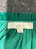 Ann Taylor LOFT 100% Polyester Green Long Sleeve Blouse Size M - photo 7