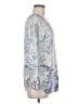 Chico's Paisley Blue Pullover Sweater Size Med (1) - photo 4