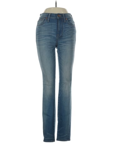 Madewell 9" High-Rise Skinny Jeans in Thom Wash (view 1)