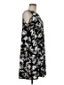 Apt. 9 Print Black Casual Dress Size M - photo 4