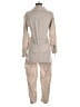 WeWoreWhat 100% Linen Metallic Tan Jumpsuit Size XS - photo 2