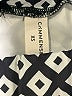 Commense Argyle Black Casual Pants Size XS - photo 7