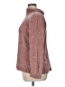 Unbranded 100% Polyester Tweed Burgundy Turtleneck Sweater Size XL - photo 5