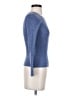 Theory 100% Merino Blue Turtleneck Sweater Size S - photo 4