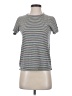 LOFT Beach Stripes Blue Ivory Short Sleeve T-Shirt Size XS - photo 1
