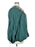 Jodifl 100% Rayon Teal Long Sleeve Blouse Size 3X - photo 4
