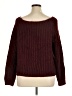 rue21 100% Acrylic Solid Burgundy Pullover Sweater Size XL - photo 2