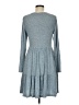 Shein Tweed Gray Blue Casual Dress Size M (estimated) - photo 2