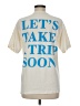 Yllw Solid Ivory Short Sleeve T-Shirt Size M - photo 2