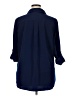 D&Co. 100% Polyester Blue 3/4 Sleeve Blouse Size XL - photo 2