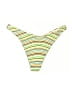 Unbranded Stripes Yellow Swimsuit Bottoms Size S (estimated) - photo 2