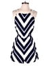 Finders Keepers Chevron-herringbone Blue Romper Size M - photo 1