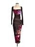 AFRM Graphic Brown Cocktail Dress Size XS - photo 1