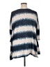 Umgee Tie-dye Blue 3/4 Sleeve Top Size XL - photo 2