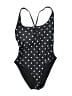 Swim Systems Polka Dots Black One Piece Swimsuit Size L - photo 1