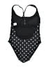 Swim Systems Polka Dots Black One Piece Swimsuit Size L - photo 2