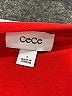 CeCe Red Short Sleeve Top Size S - photo 7