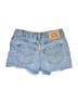 Levi's Blue Denim Shorts Size 7 - photo 2