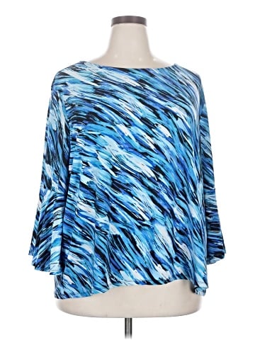 Kasper 3/4 Sleeve Blouse (view 1)