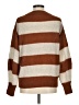 Everlane Stripes Brown Wool Pullover Sweater Size M - photo 2