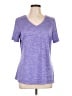 Cascade Sport 100% Polyester Purple Active T-Shirt Size L - photo 1