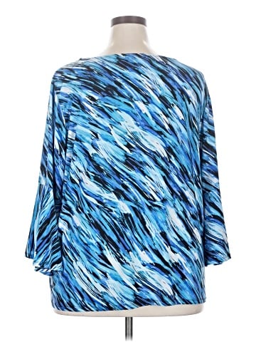 Kasper 3/4 Sleeve Blouse (view 2)