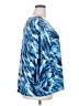 Kasper Blue 3/4 Sleeve Blouse Size 18 (estimated) - photo 4