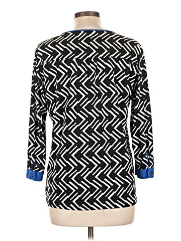 Notations Long Sleeve Blouse (view 2)