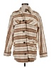 Everlane 100% Cotton Stripes Brown Trenchcoat Size S - photo 1