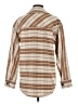 Everlane 100% Cotton Stripes Brown Trenchcoat Size S - photo 2