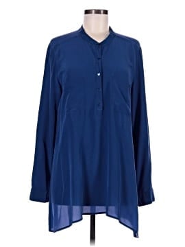 Eileen Fisher Long Sleeve Silk Top