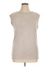 Torrid Tan Sleeveless T-Shirt Size 1X Plus (1) - photo 1