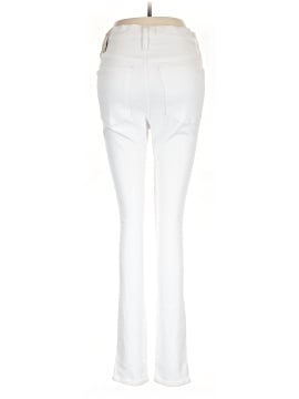 Madewell 10" High-Rise Skinny Jeans in Pure White (view 2)