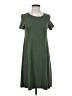 Gap Solid Green Casual Dress Size XS - photo 1