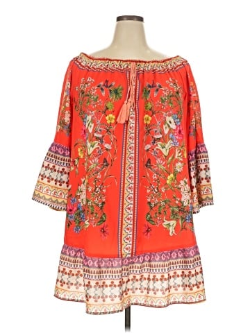 Umgee 3/4 Sleeve Blouse (view 1)
