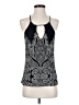 In Bloom by Jonquil Silver Black Tank Top Size S - photo 1