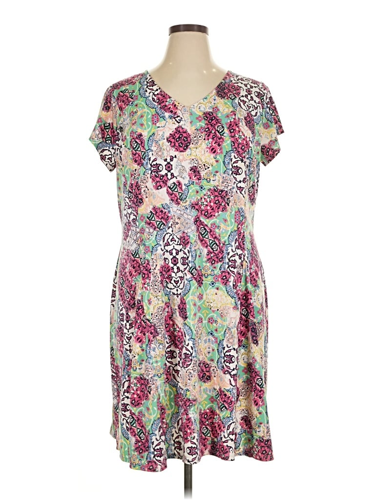 Pre-owned Kim Rogers Casual Dress In Purple