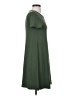 Gap Solid Green Casual Dress Size XS - photo 4