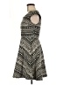 Mossimo Supply Co. Chevron-herringbone Black Casual Dress Size M - photo 5