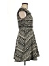 Mossimo Supply Co. Chevron-herringbone Black Casual Dress Size M - photo 4