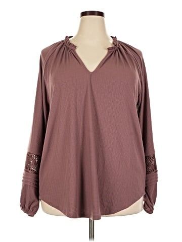 Torrid Long Sleeve Blouse (view 1)