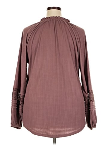 Torrid Long Sleeve Blouse (view 2)