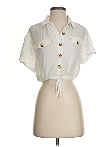 Hyfve Short Sleeve Blouse (view 1)